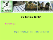 Tablet Screenshot of dutoitaujardin.fr